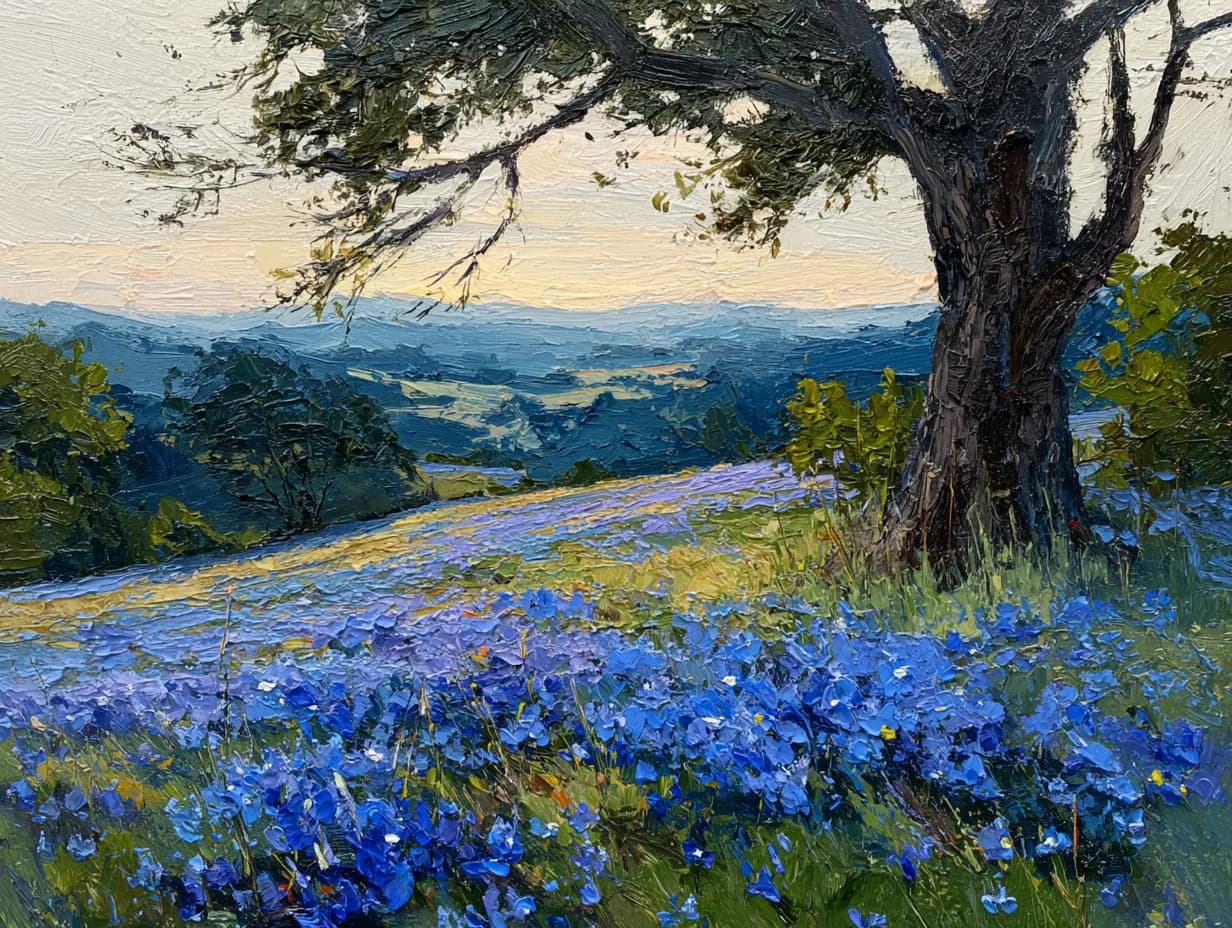 Impressionist painting of a road ahead — RealPact case study